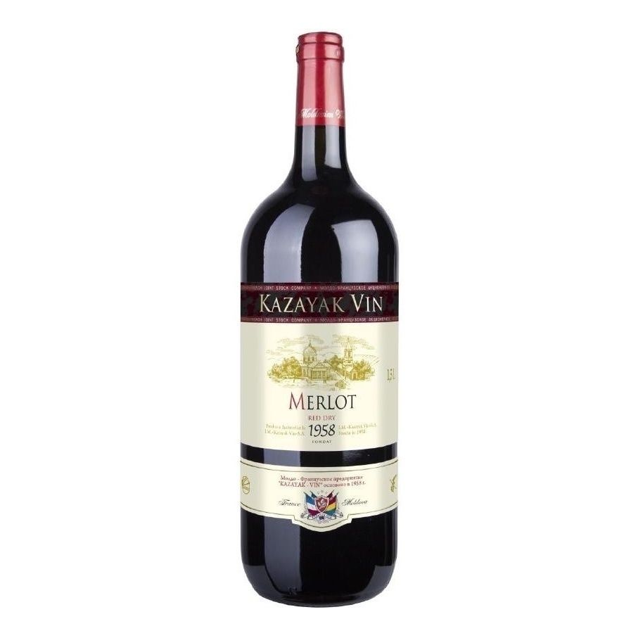 Красное сухое вино Kazayak Vin 1,5 л
