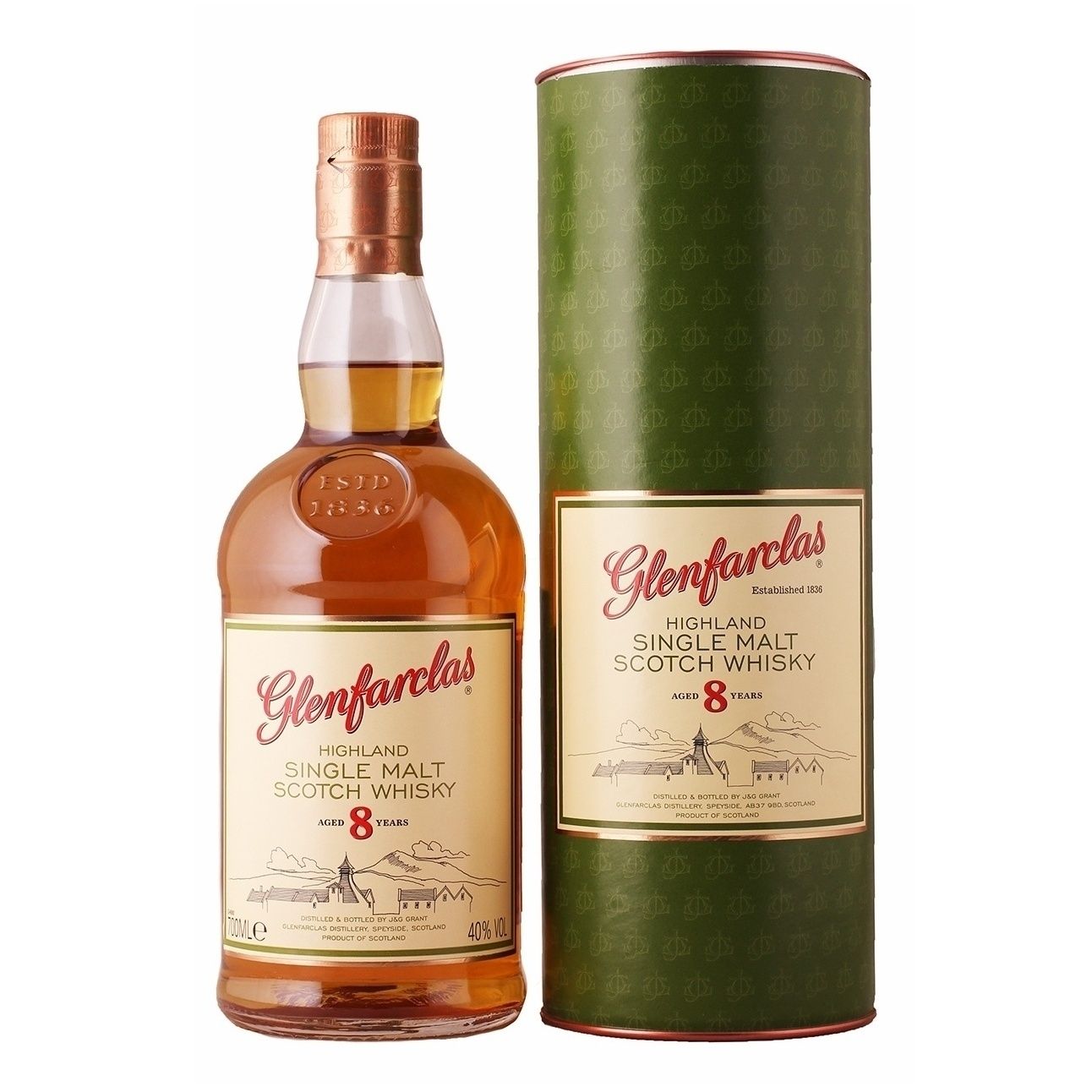 Виски GLENFARCLAS 8 лет 0,7 л