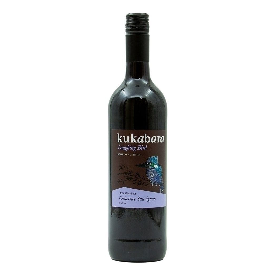 Красное полусухое вино Kukabara 0,75 л