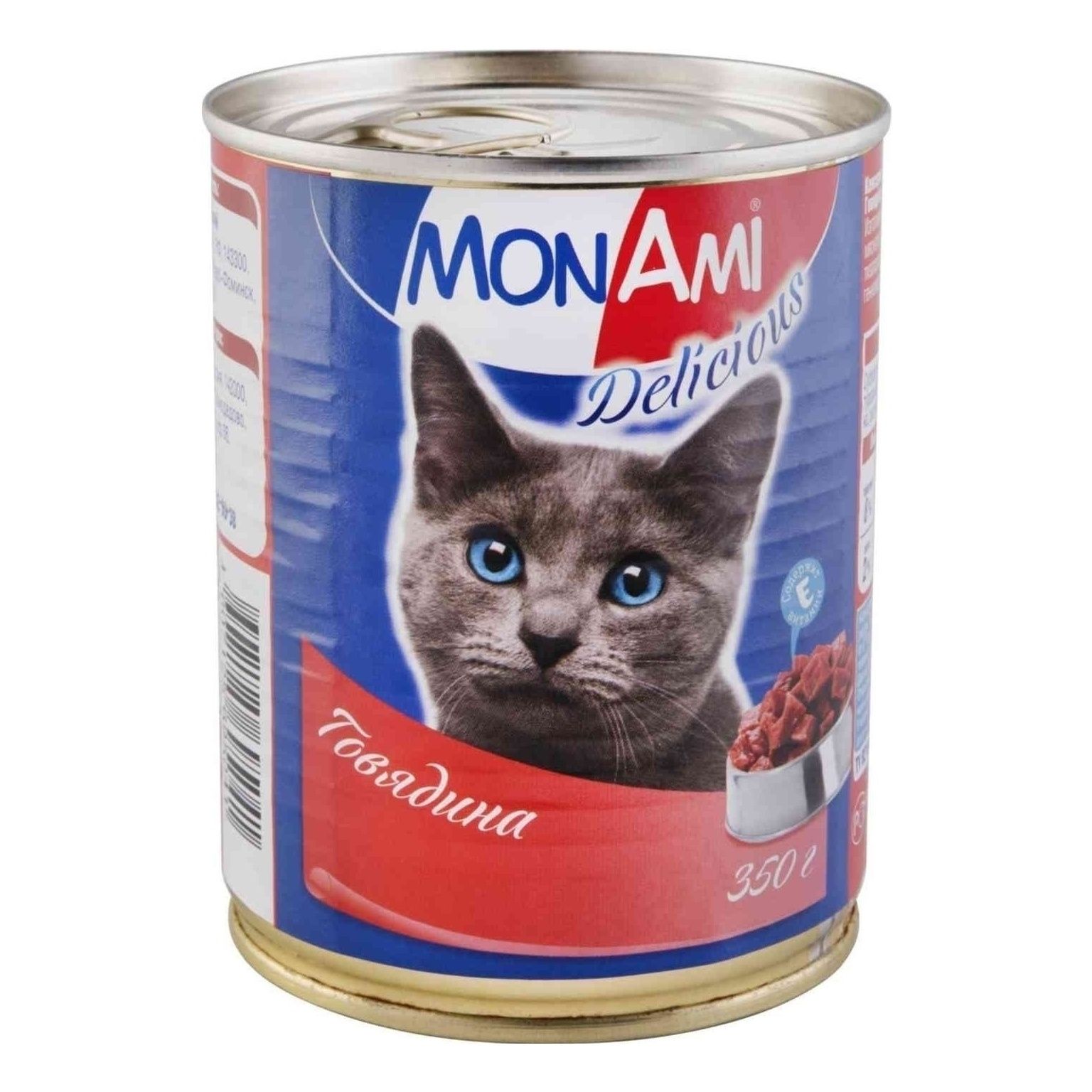 Влажный корм для кошек MonAmi 350 г