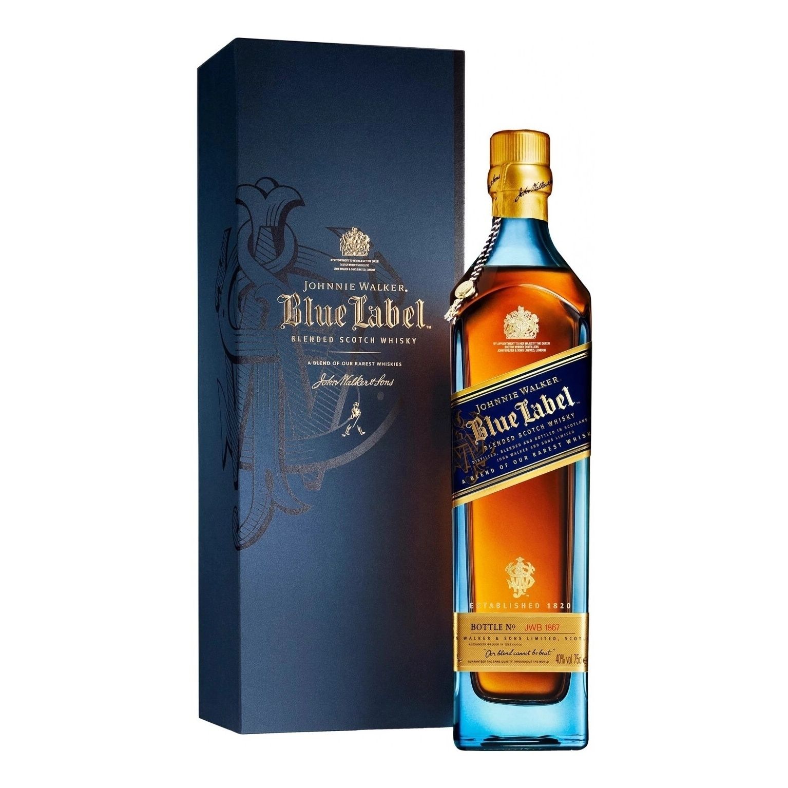 Виски Джонни Уокер Blue Label 0,75 л