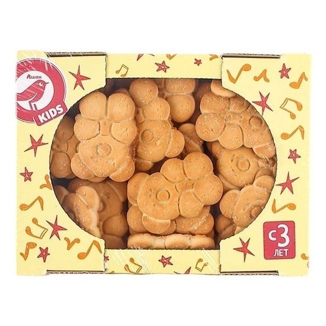 Печенье АШАН Красная птица 250 г