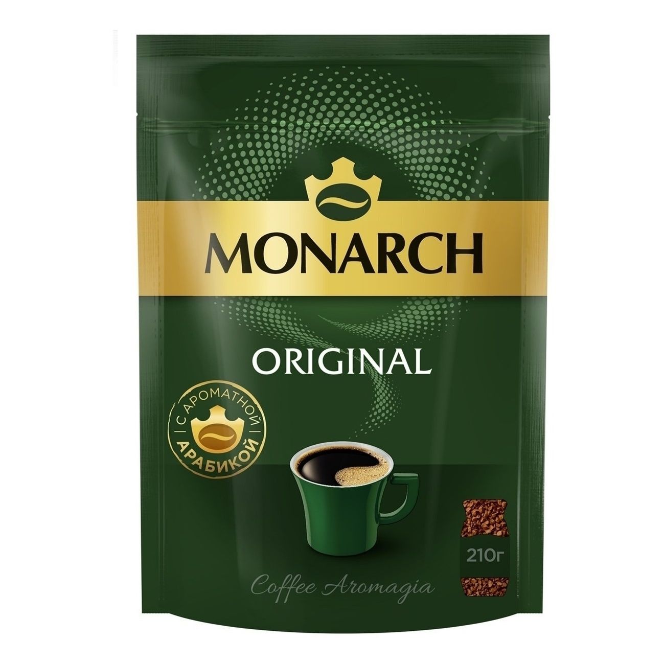Растворимый кофе Монарх 210 г