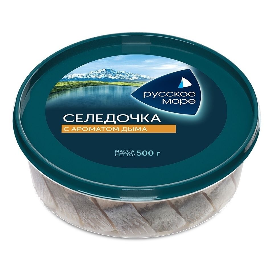 Масло сельдь Русское море 500 г