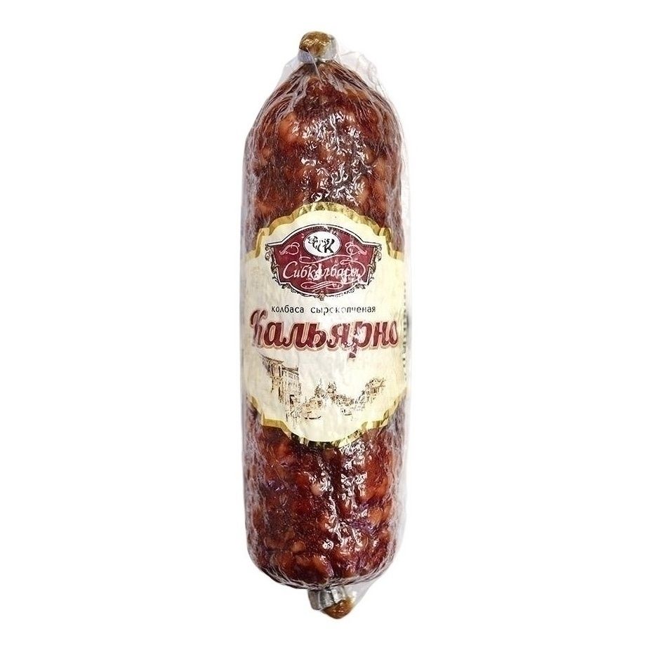 Колбаса сырокопченая Сибколбасы 180 г