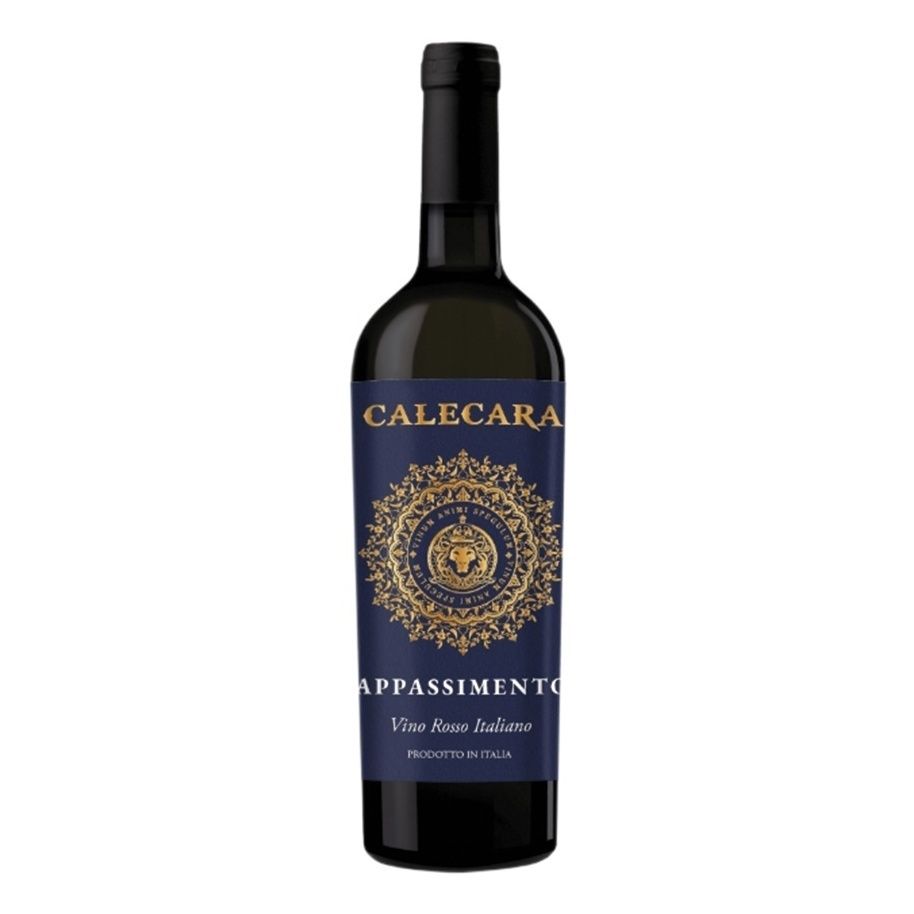 Красное полусухое вино Calecara 0,75 л