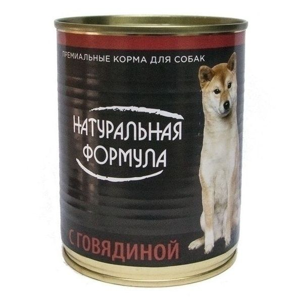 Влажный корм для собак Натуральная формула 350 г
