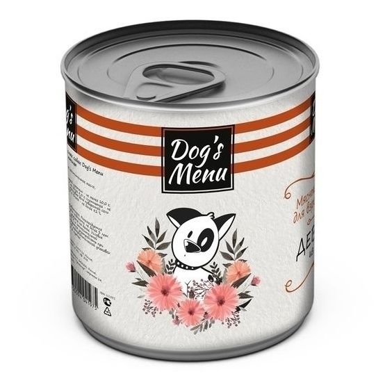 Dog's Menu 750 г