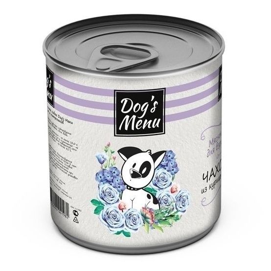 Влажный корм для собак Dog's Menu 750 г