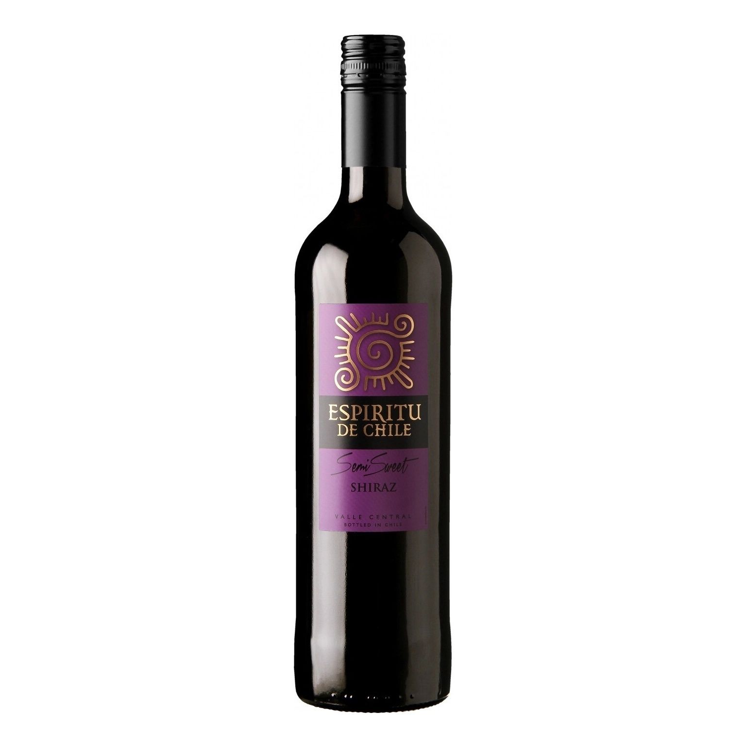 Красное сухое вино Espiritu de Chile Шираз 0,75 л