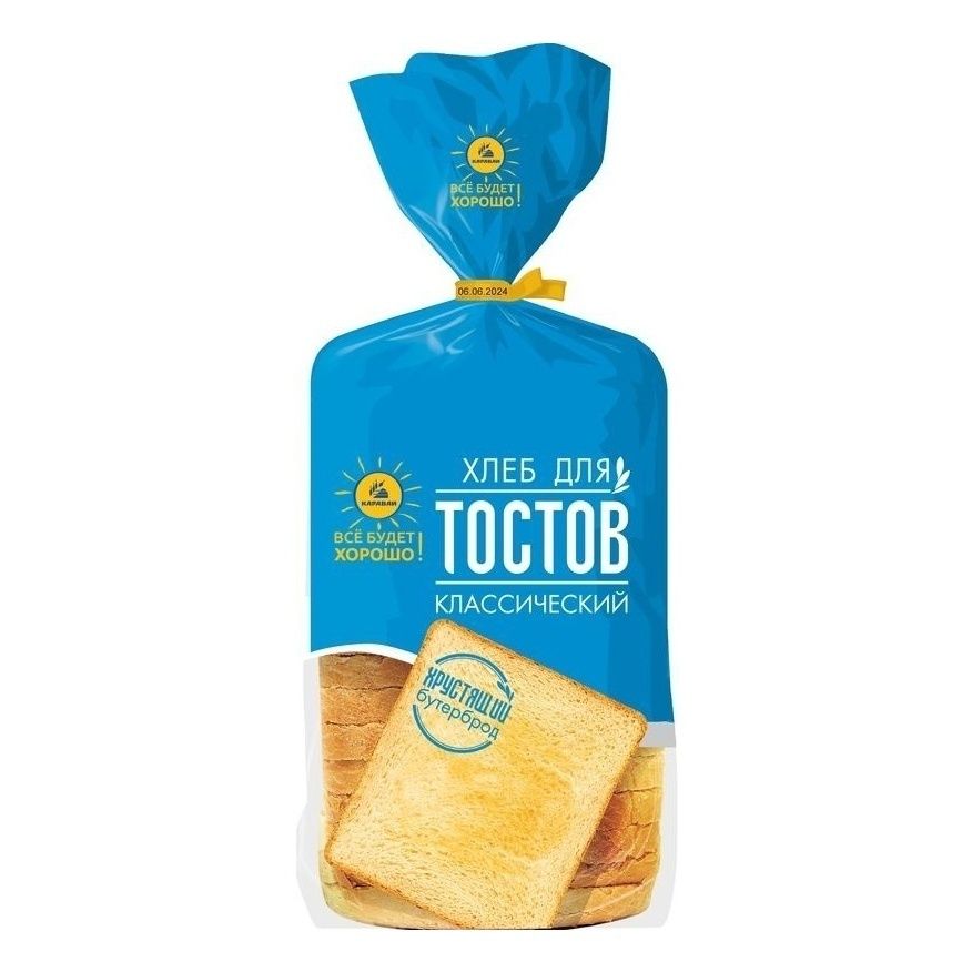 Хлеб для тостов Каравай 500 г