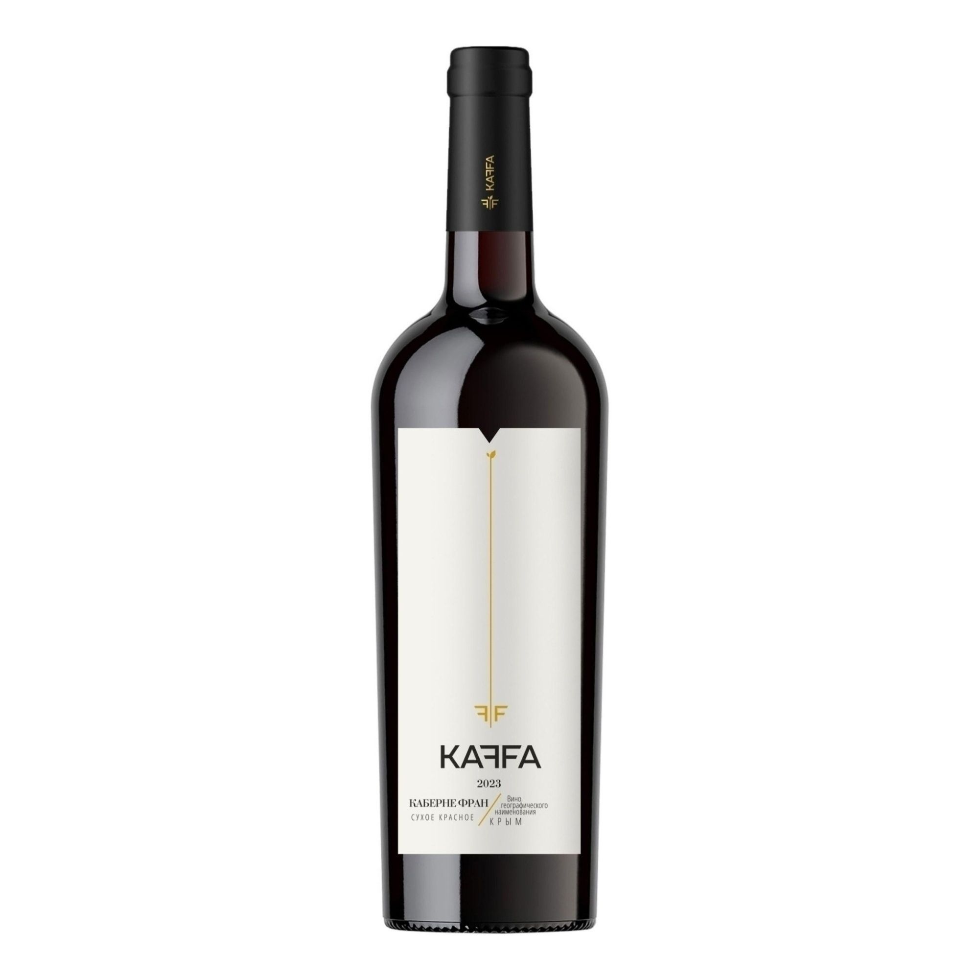 Красное сухое вино Каффа Каберне Фран 0,75 л