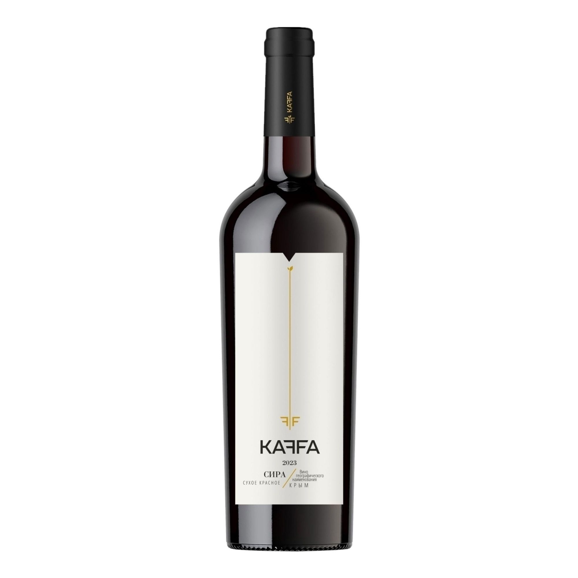 Красное сухое вино Каффа Шираз 0,75 л