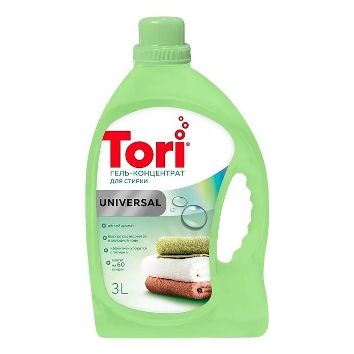 Гель для стирки Tori 3 л