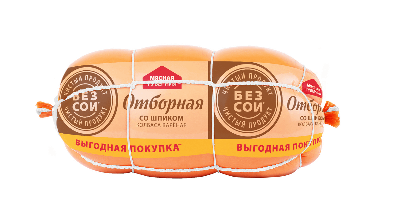 Колбаса вареная Мясная Губерния 500 г