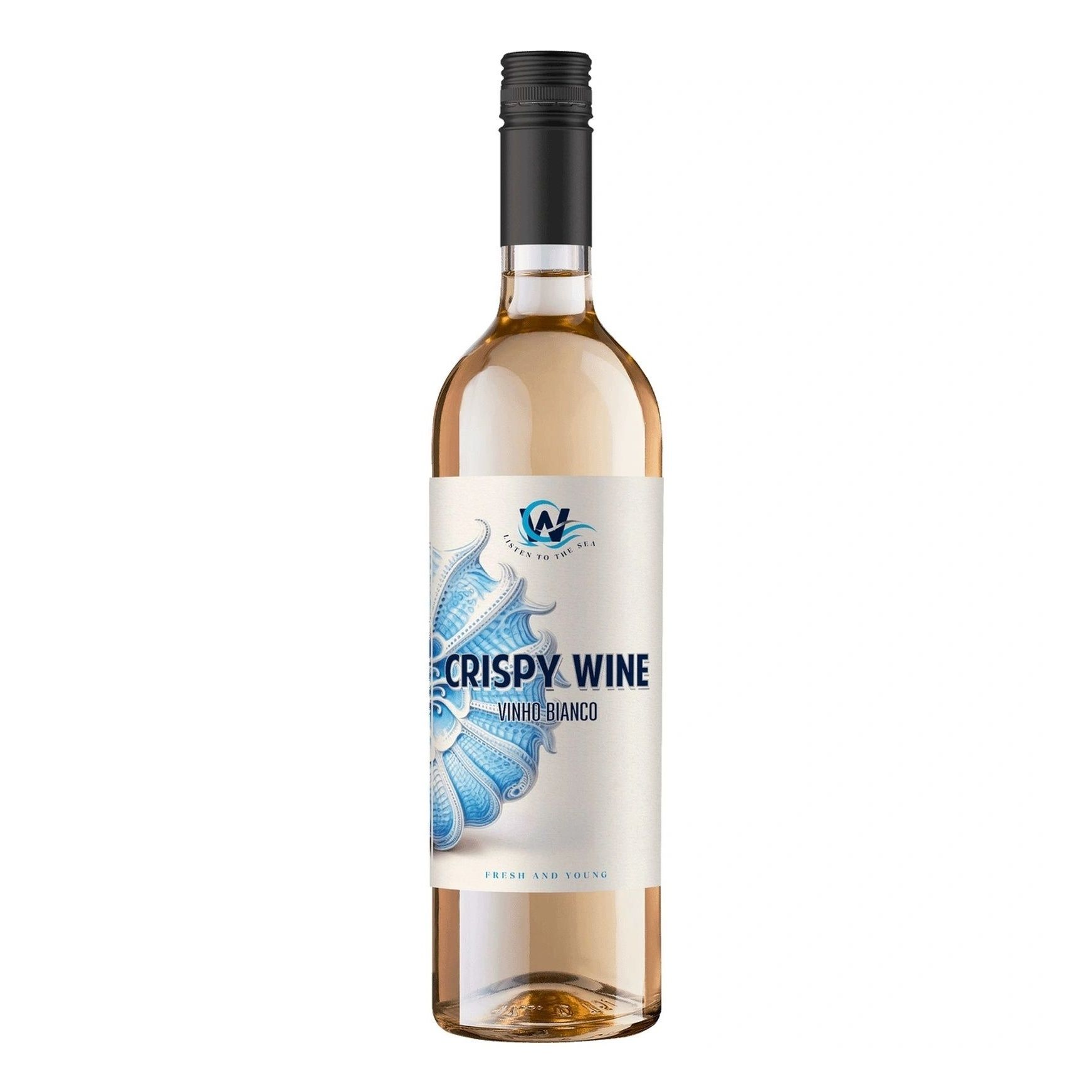 Белое полусухое вино Crispy Wine 0,75 л
