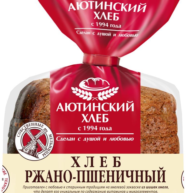 Хлеб пшеничный Аютинский Хлеб 330 г
