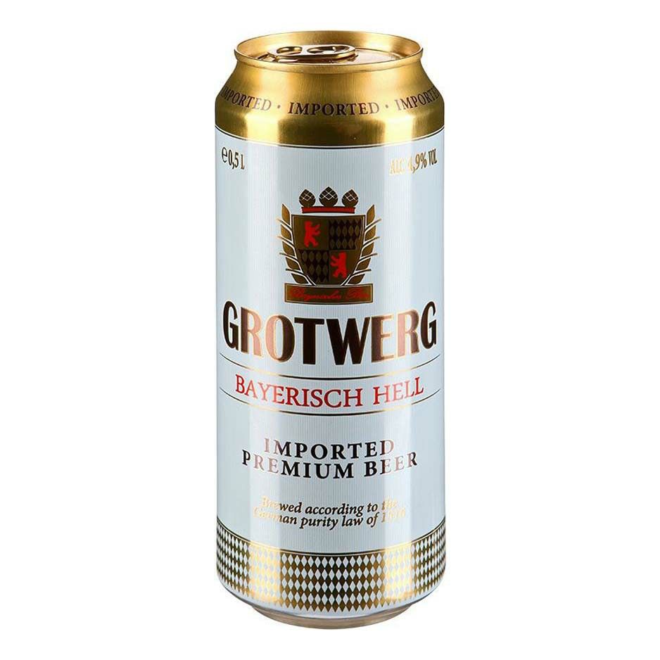Пиво Grotwerg светлое 0,5 л