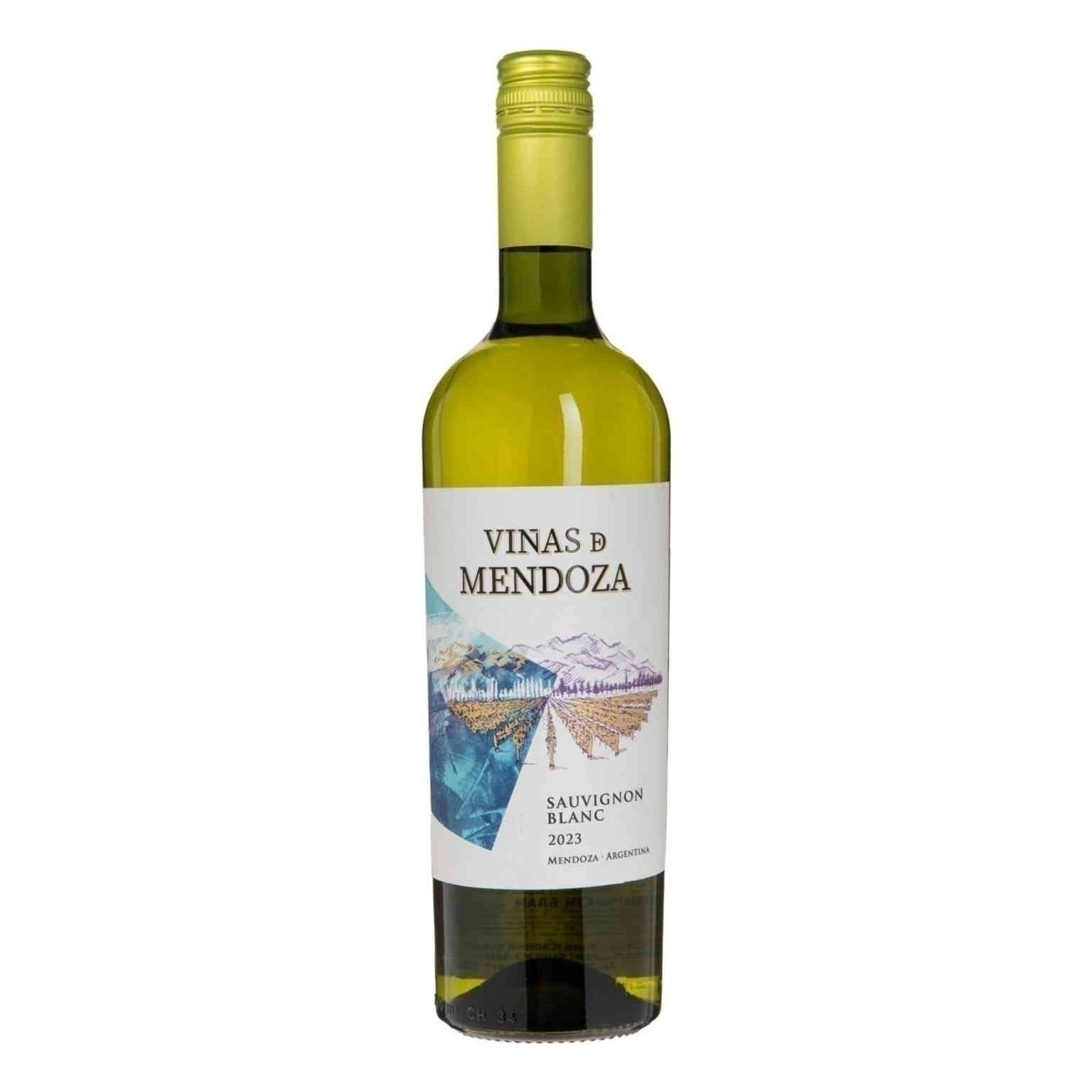 Белое полусухое вино Mendoza Vineyards Совиньон Блан 0,75 л