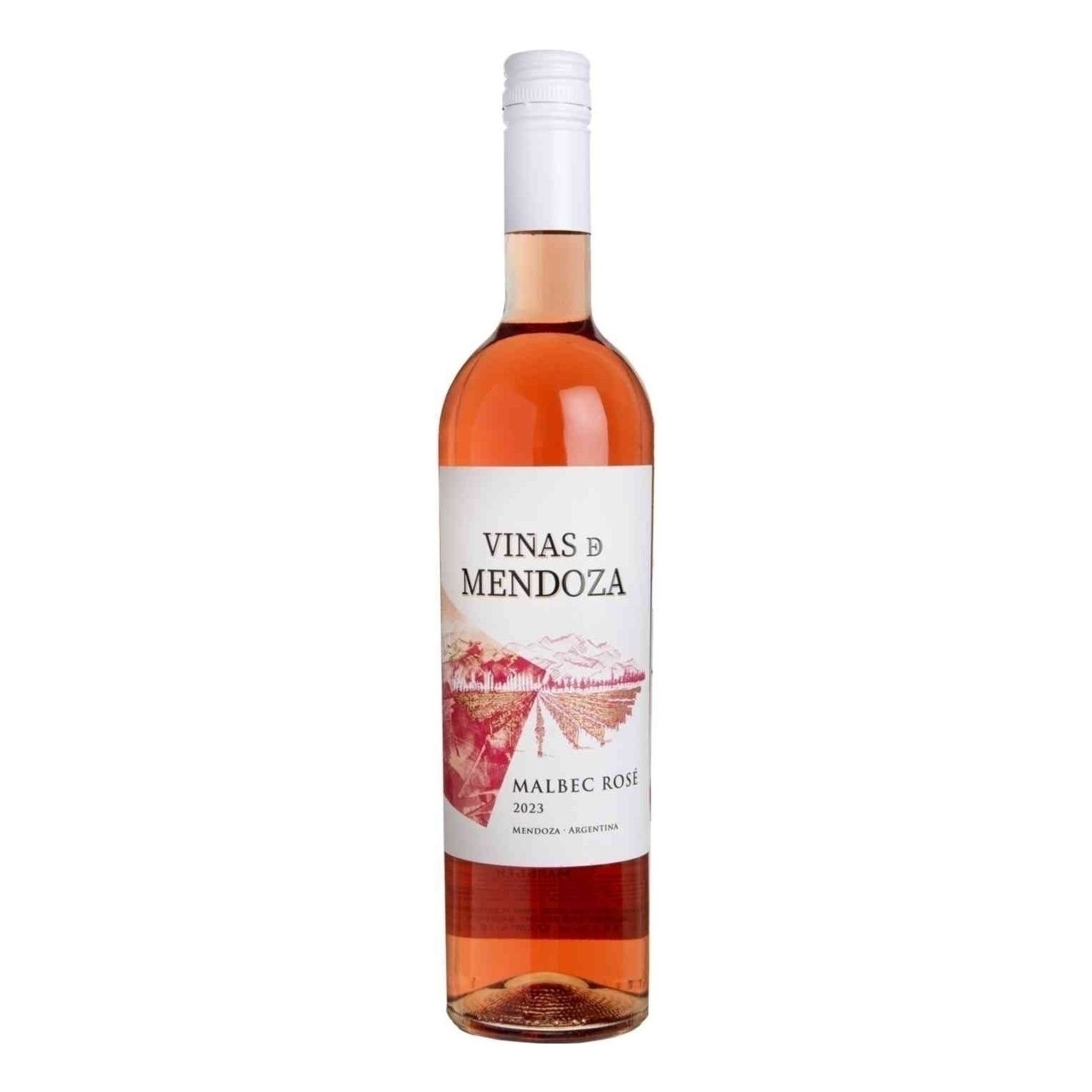 Розовое полусухое вино Mendoza Vineyards 0,75 л