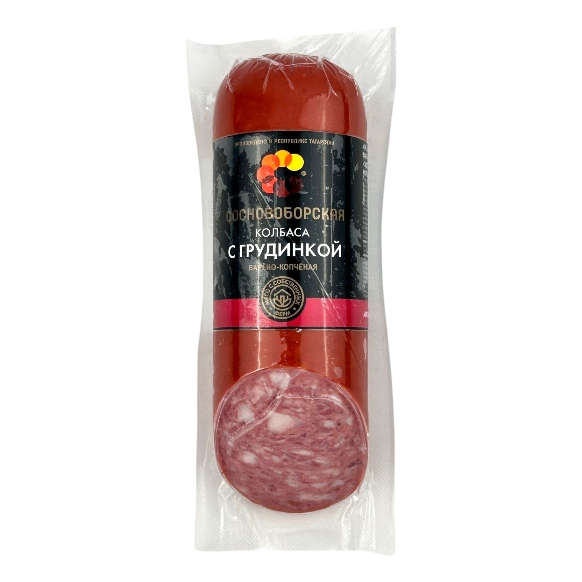 Колбаса варено-копченая ВкусВилл 300 г