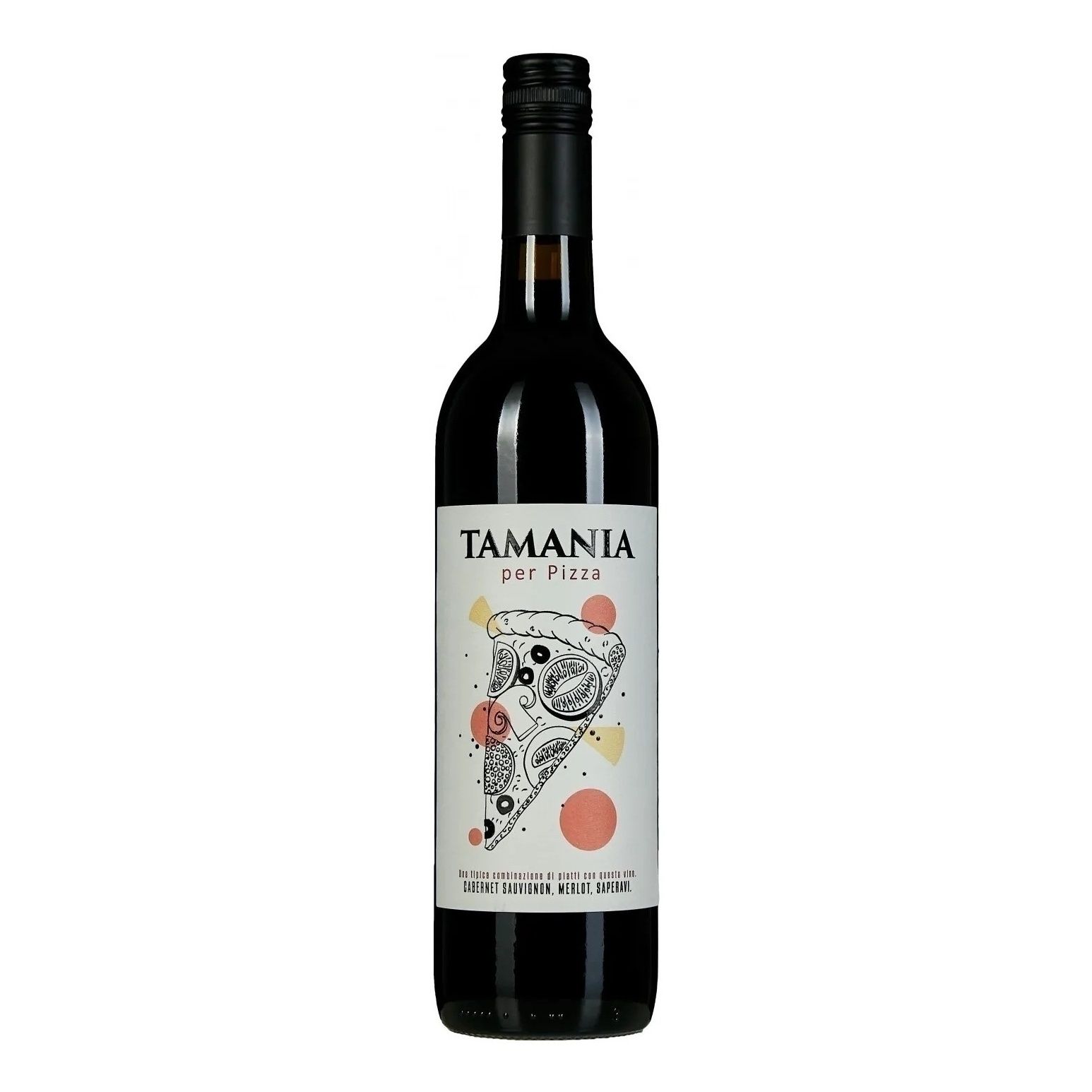 Красное сухое вино Tamania 0,75 л