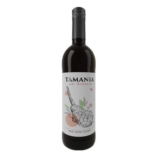 Красное сухое вино Tamania 0,75 л