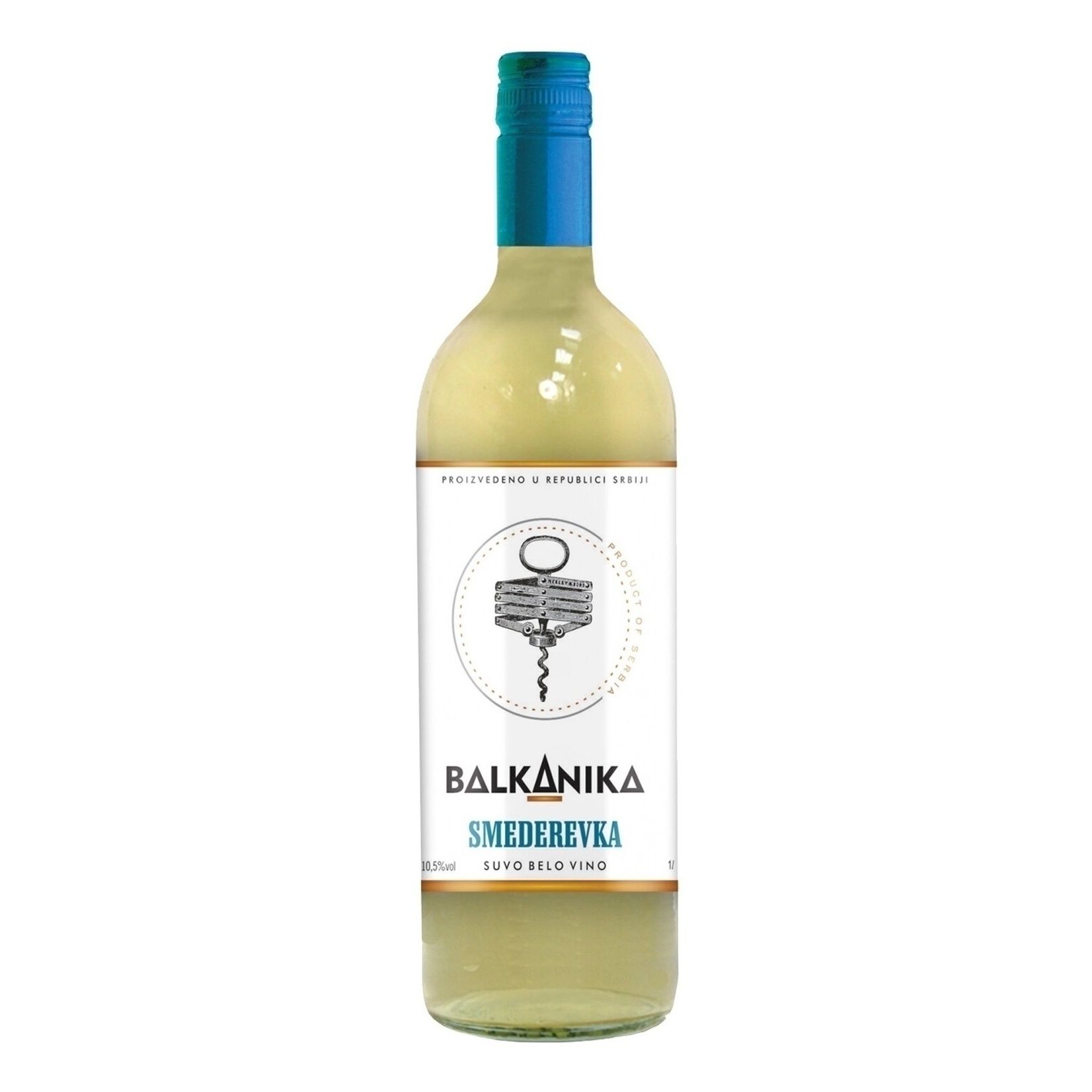 Белое сухое вино Vino Kalem 1 л