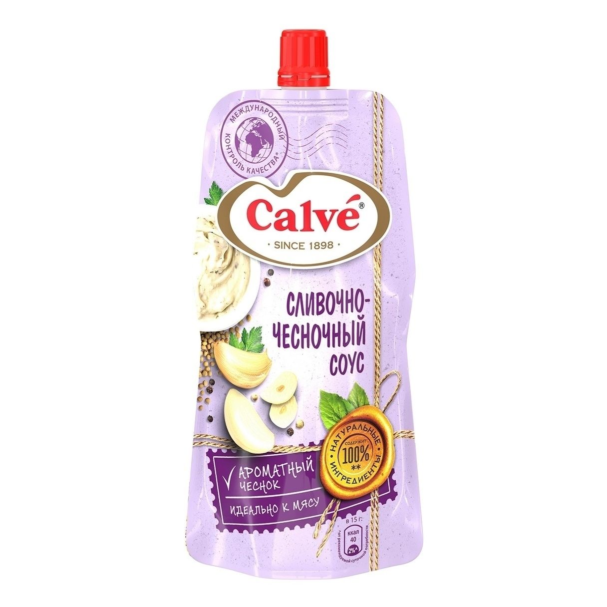Соус чесночный Кальве 230 г