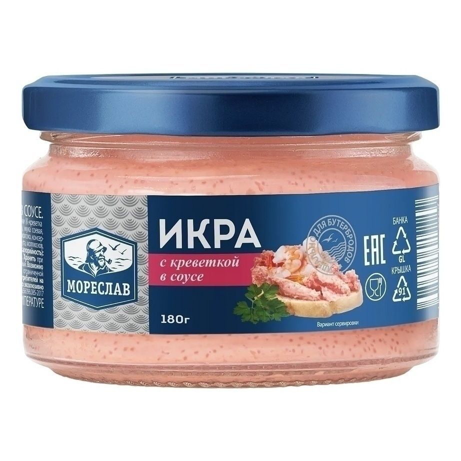 Икра в соусе Балтийский Берег 180 г