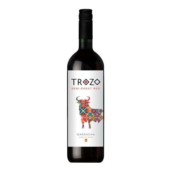 Красное полусладкое вино Trozo Гарнача 0,75 л