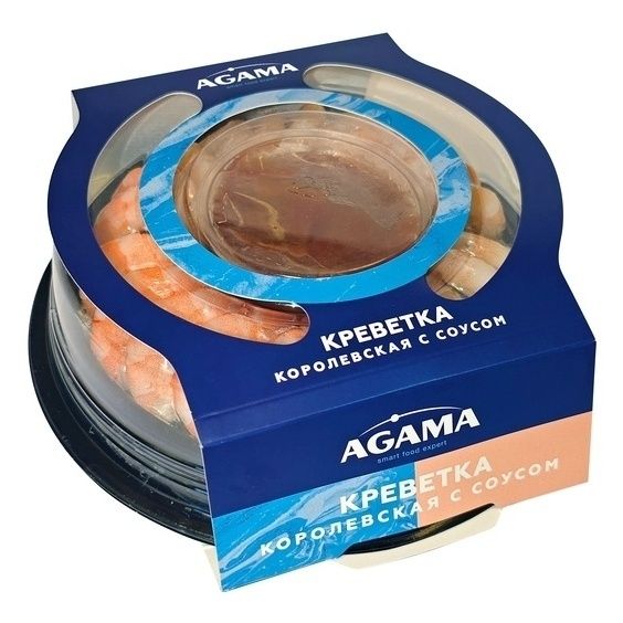 Креветка очищенный Агама 314 г