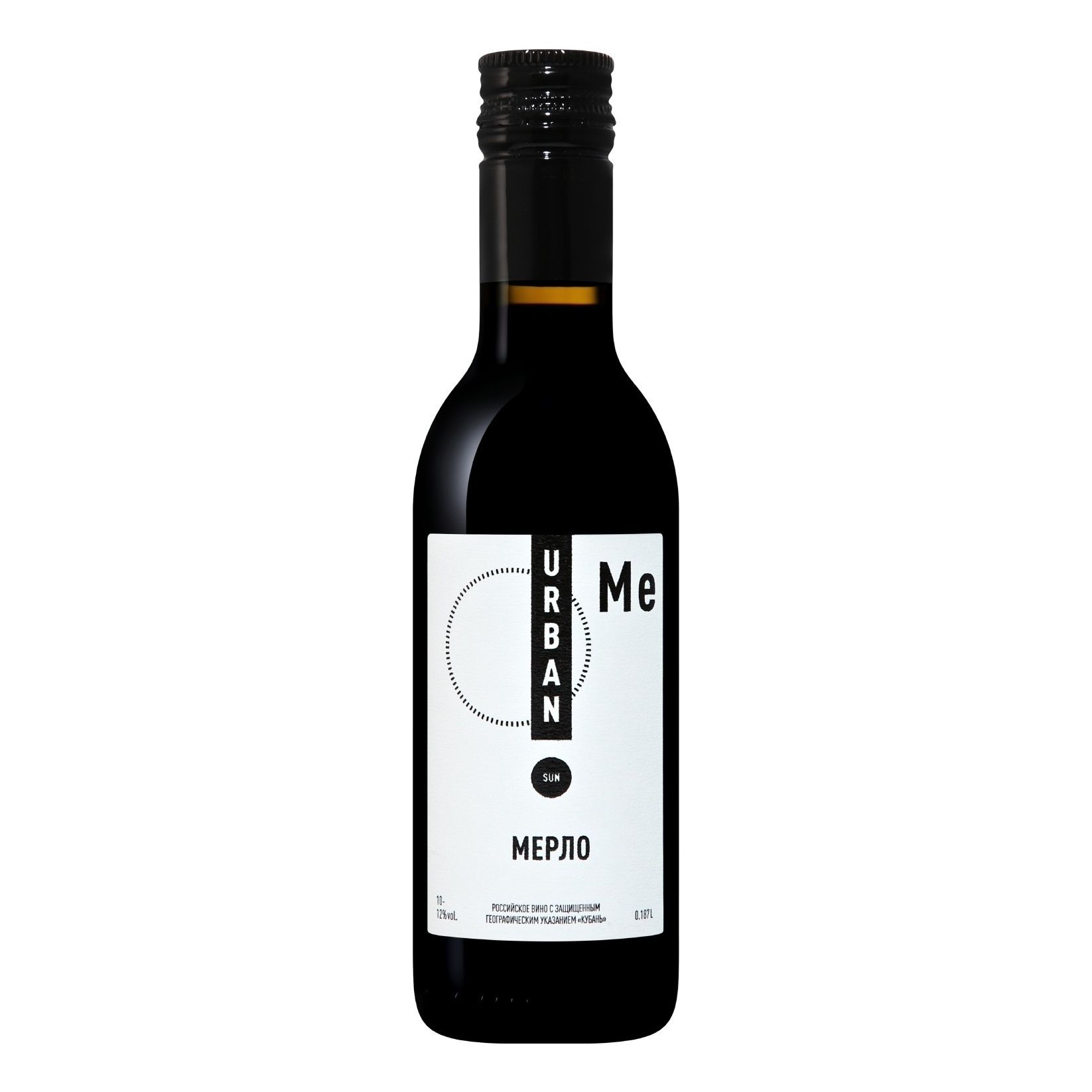 Красное сухое вино Urban Sun Мерло 0,187 л