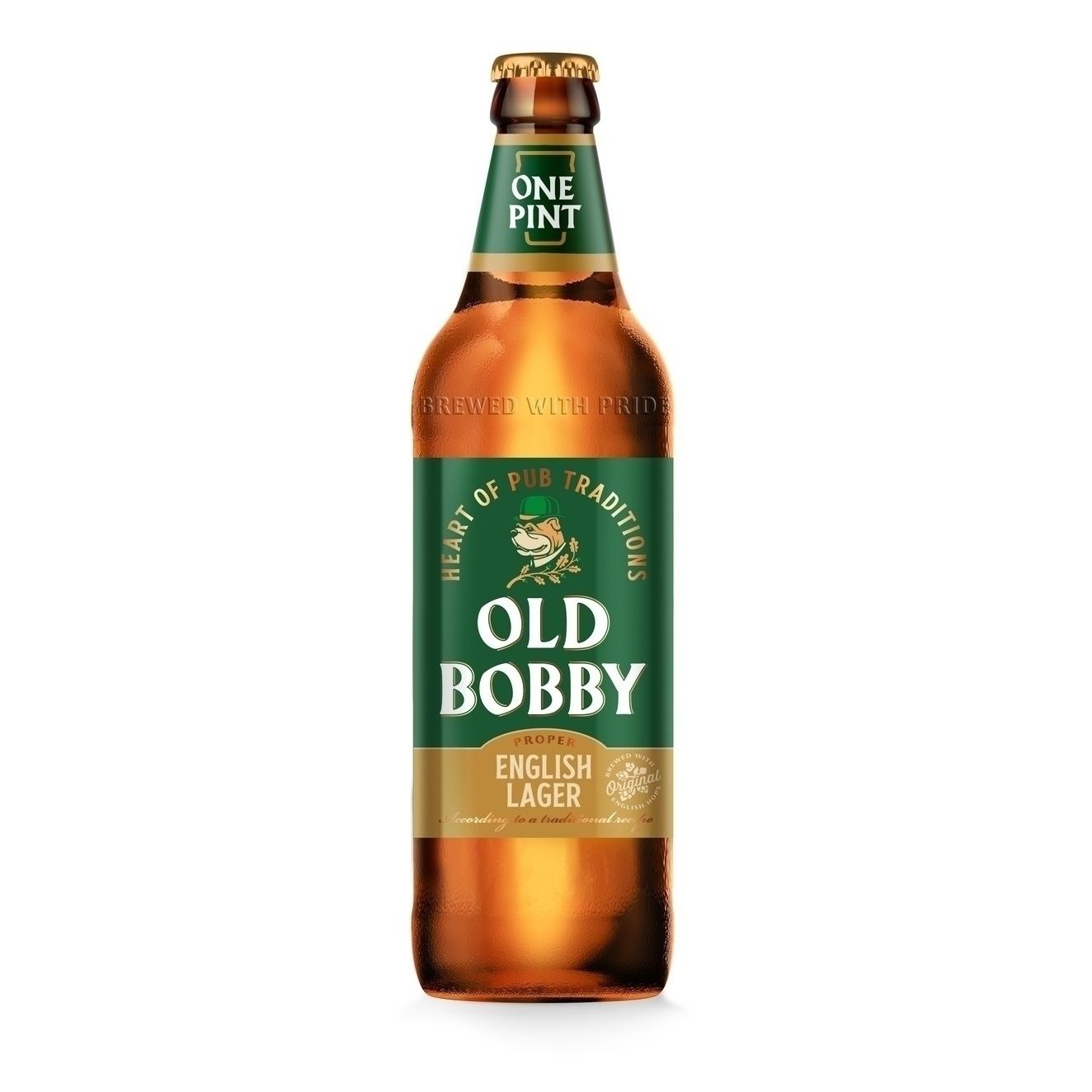 Пиво Old Bobby светлое 0,568 л