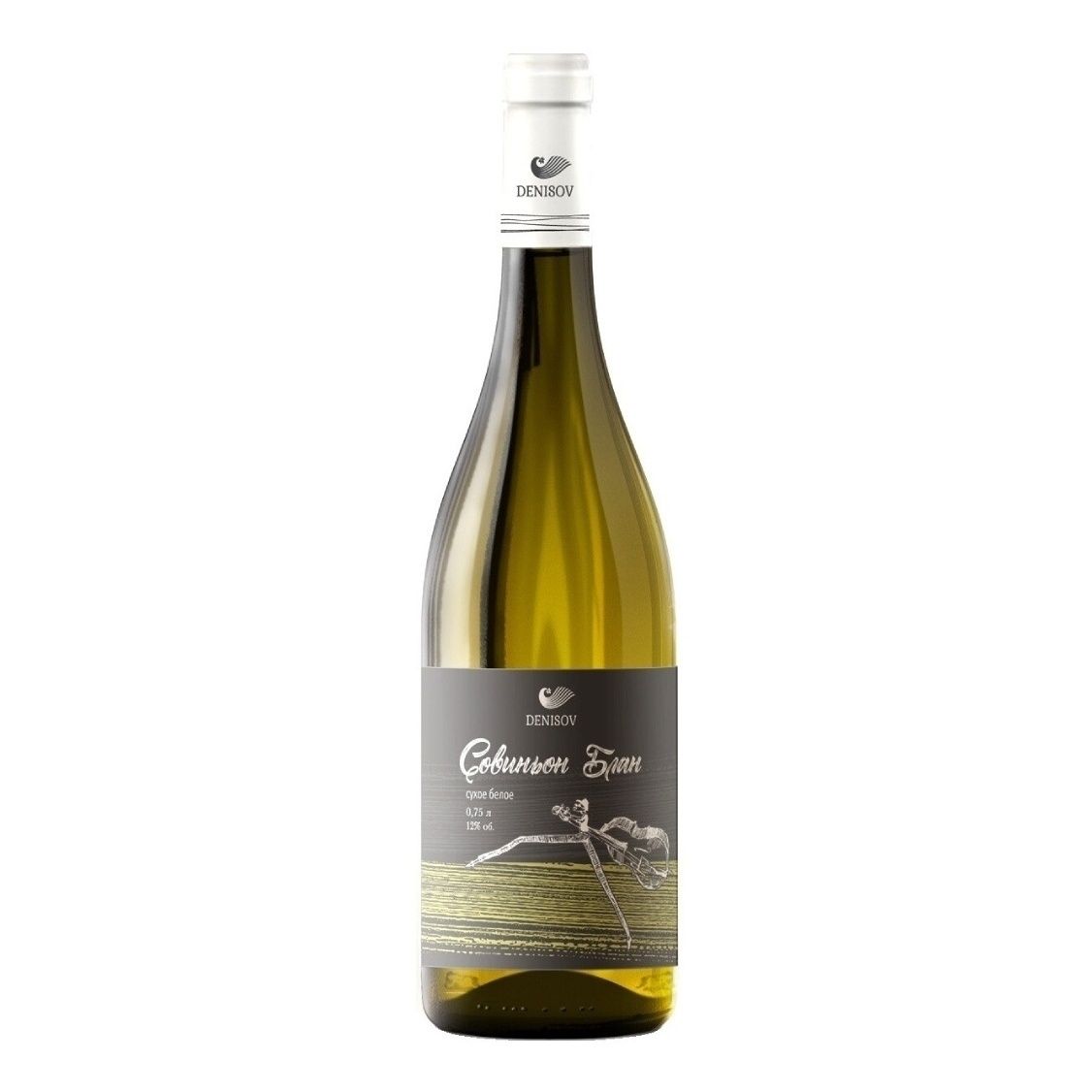 Белое сухое вино Denisov Winery Совиньон Блан 0,75 л