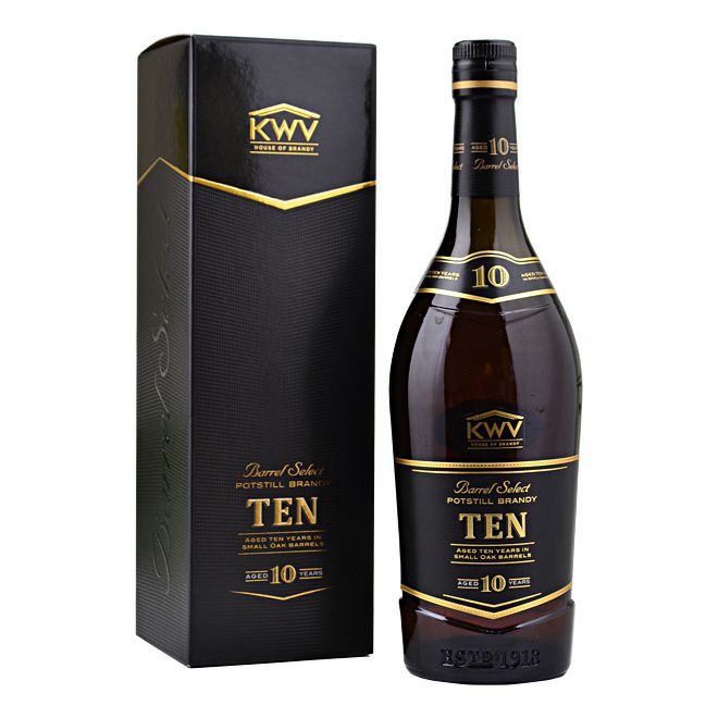 Бренди KWV 10 лет 0,75 л