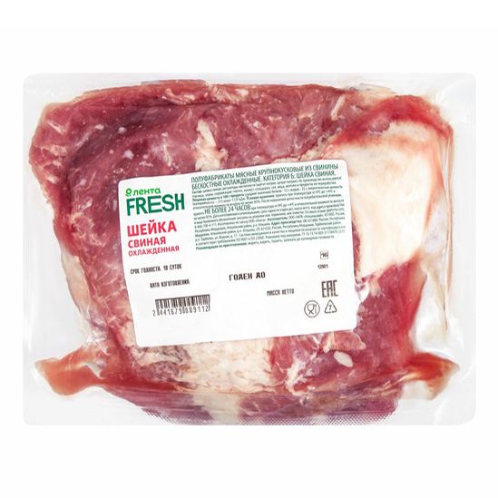Свинина шею Лента Fresh 1 кг