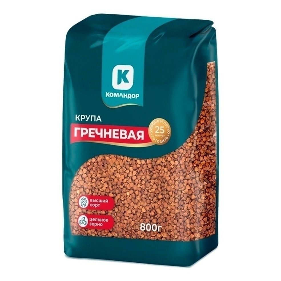 Гречневая крупа Командор 800 г