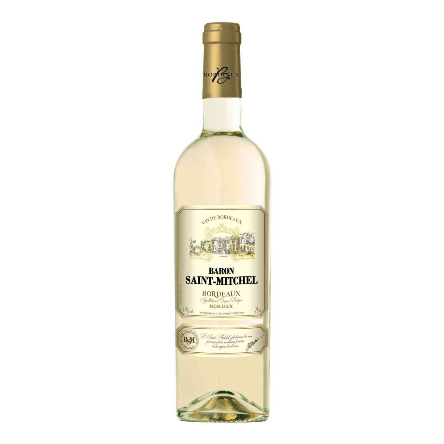 Белое полусладкое вино Baron 0,75 л