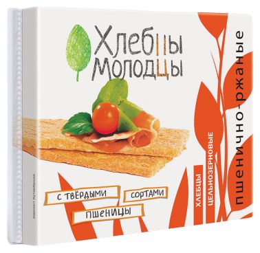 Хлеб пшеничный Хлебцы-Молодцы 100 г