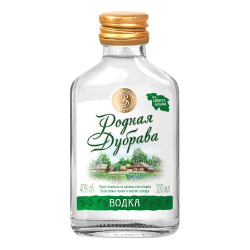Водка Родная дубрава 0,1 л