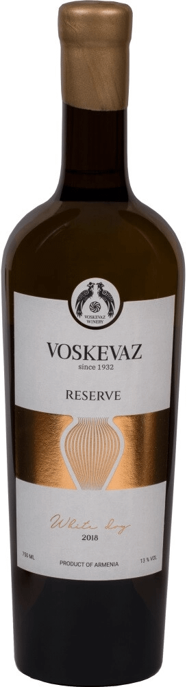 Белое сухое вино Voskevaz 0,75 л