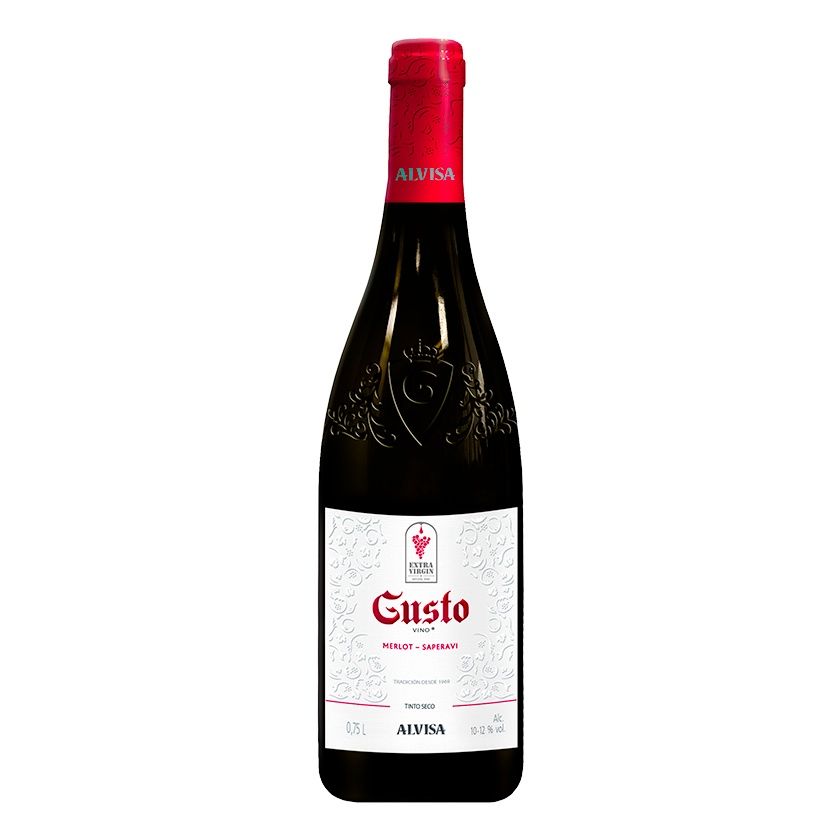 Красное сухое вино Gusto 0,75 л