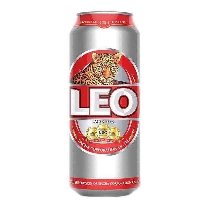 Пиво Leo светлое 0,49 л