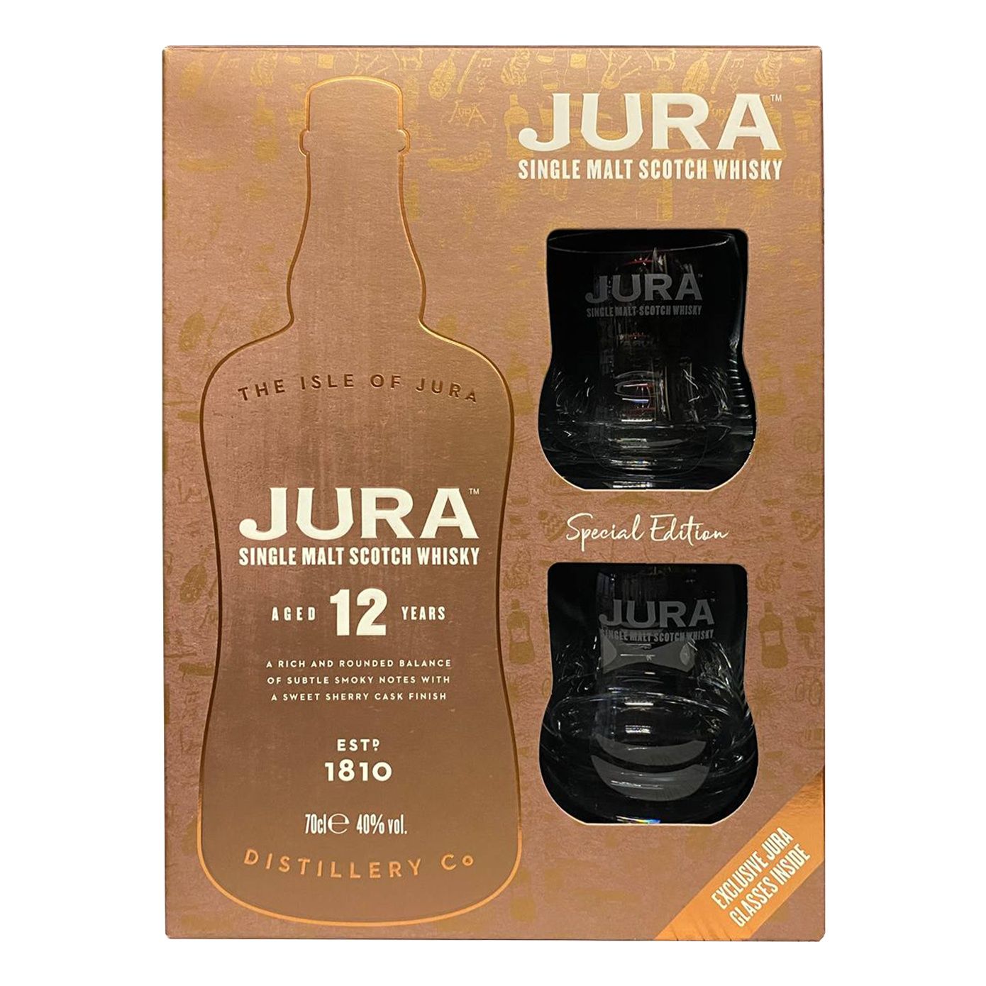 Виски Isle Of Jura 12 лет 0,7 л