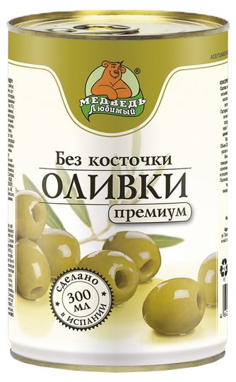 Оливки Медведь Любимый 280 г