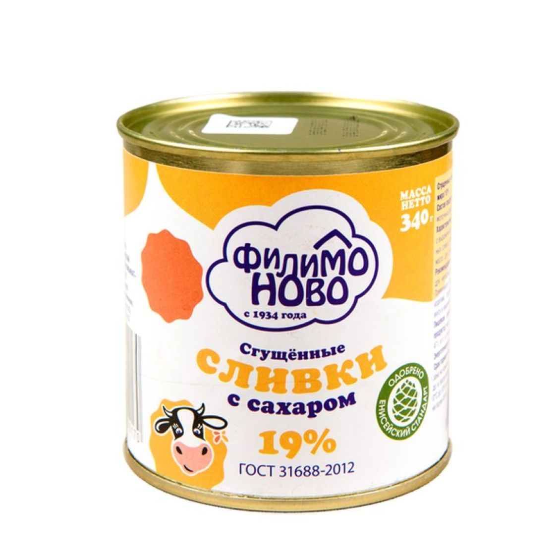 Сгущенное молоко Филимоново 340 г