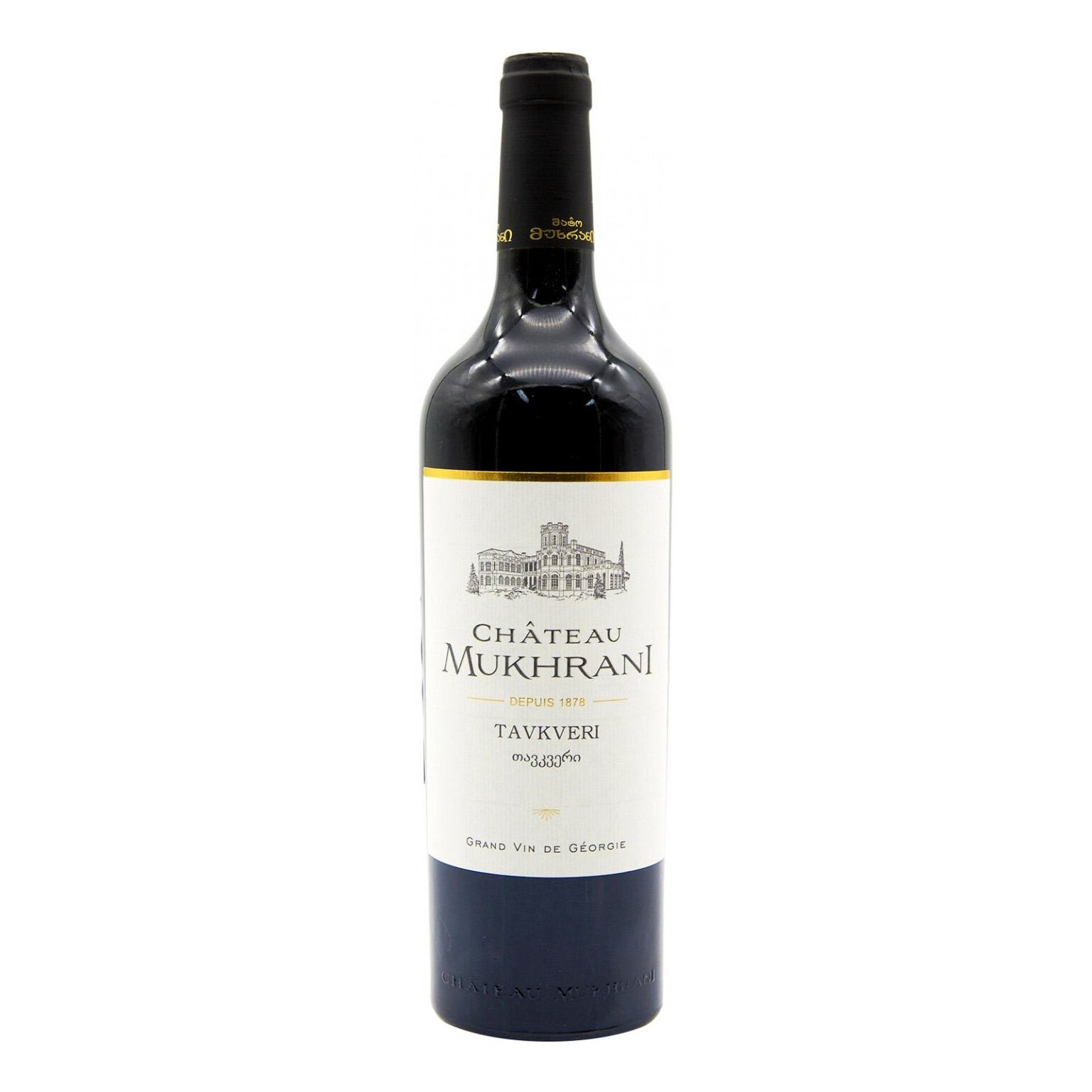 Красное сухое вино Chateau Mukhrani 0,75 л