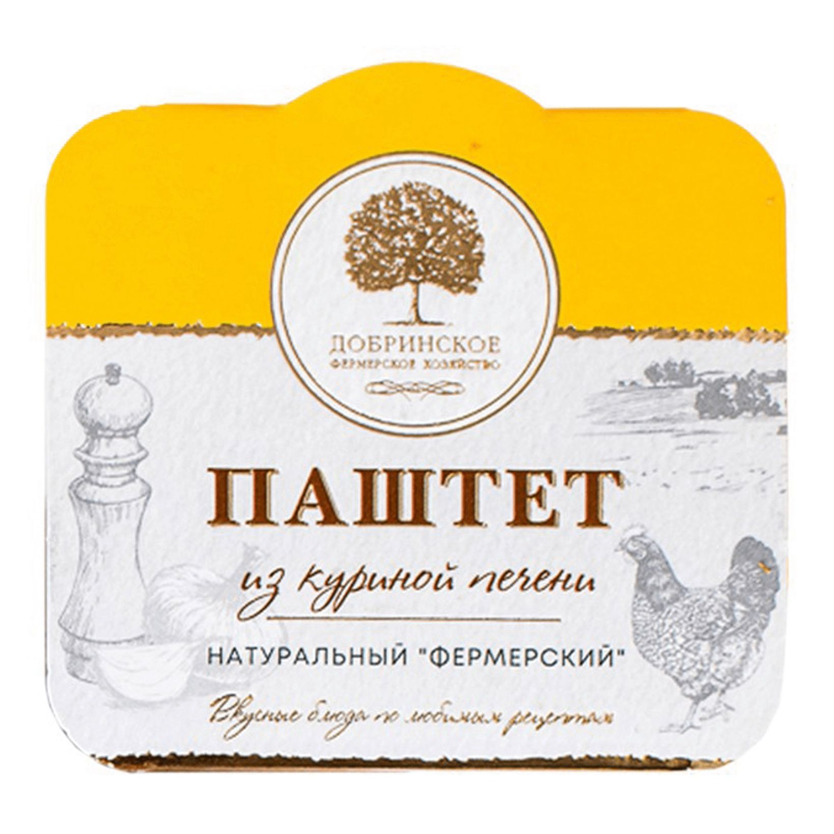 Паштет Добринское фермерское хозяйство 100 г