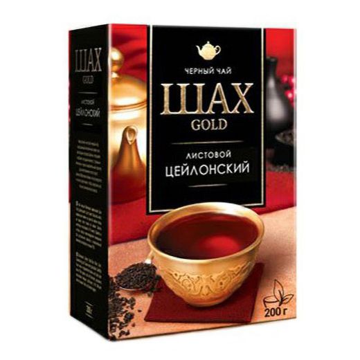 Чай Шах Gold листовой 200 г